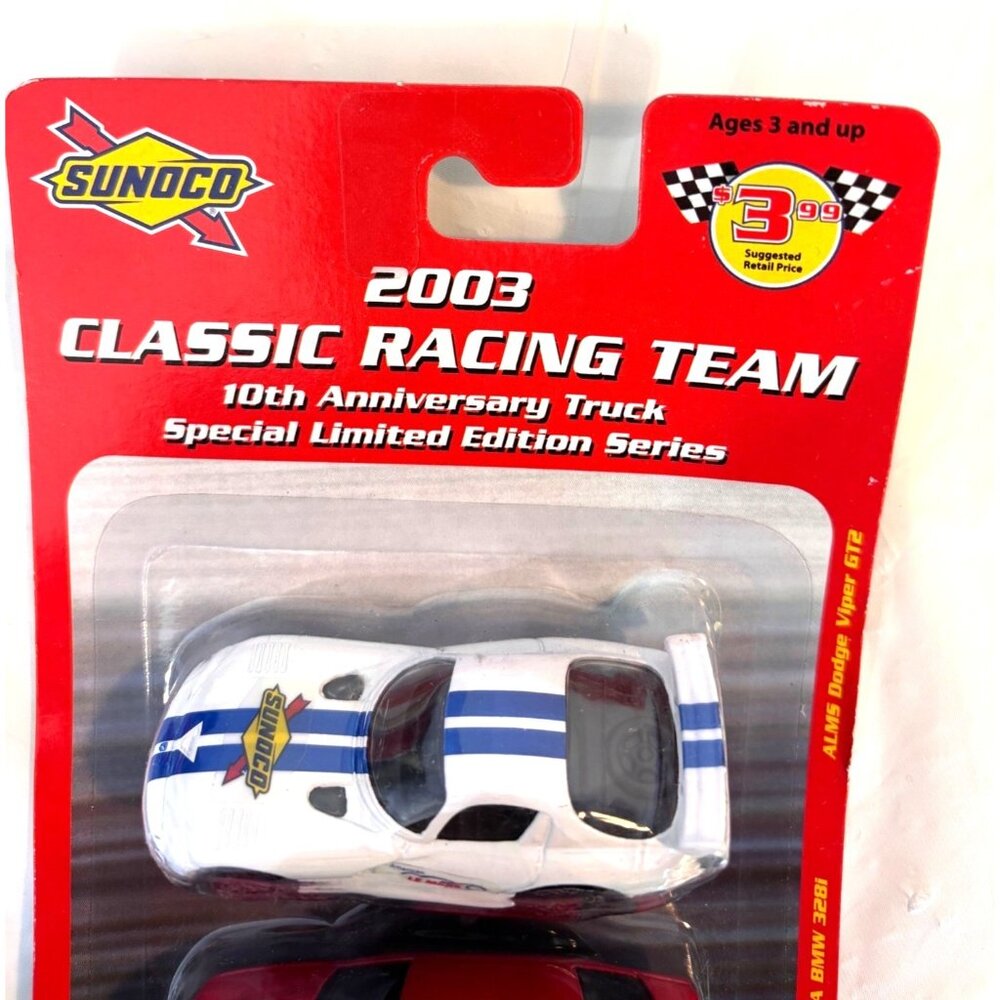 Sunoco 2003 Classic Racing Team Diecast 1:64 Maisto BMW 328i Dodge Viper GTS - Picture 5 of 5